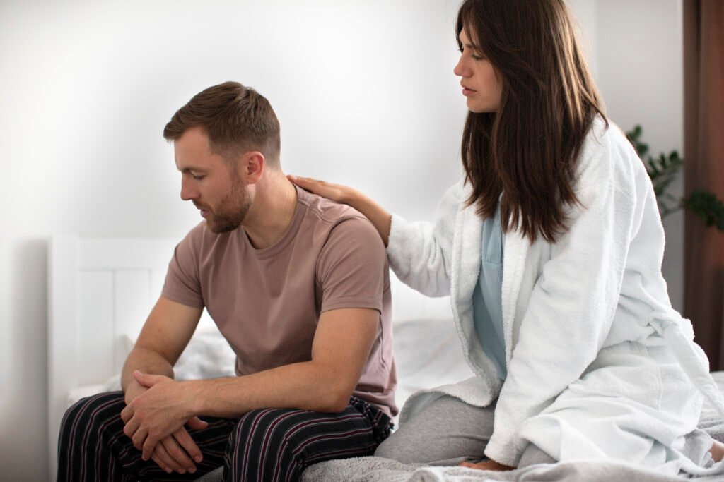 Sexologist in Bhopal couple facing sexual health problems emotional stress relationship support Serenity Neuropsychiatry Clinic