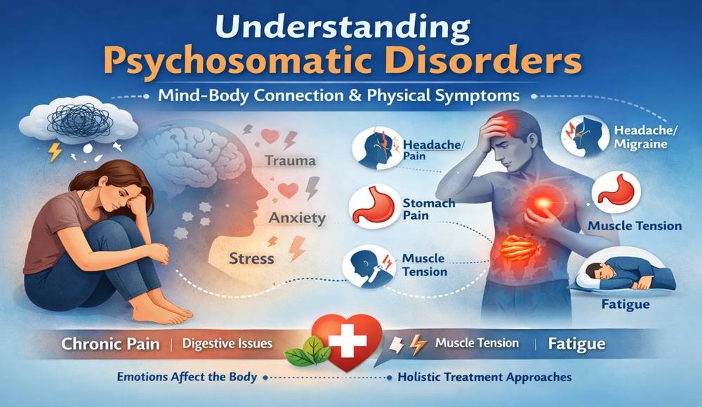 Psychosomatic Disorders Treatment in Bhopal: Causes, Symptoms & Best Care