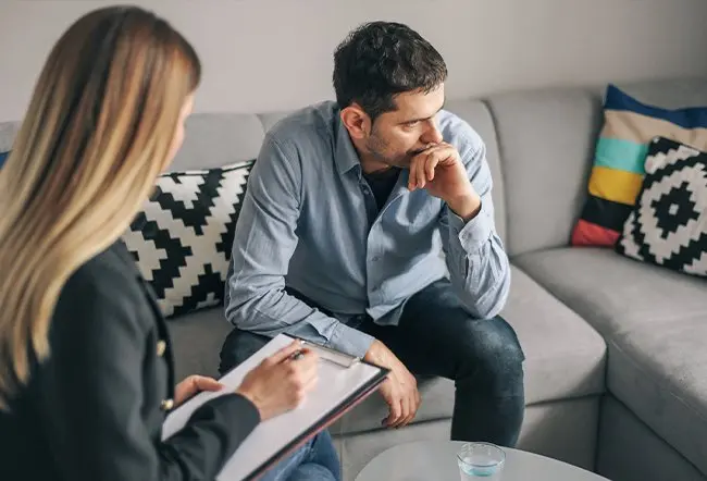 Schizophrenia Treatment in Bhopal therapy session patient counseling psychiatrist mental health support Serenity Neuropsychiatry Clinic